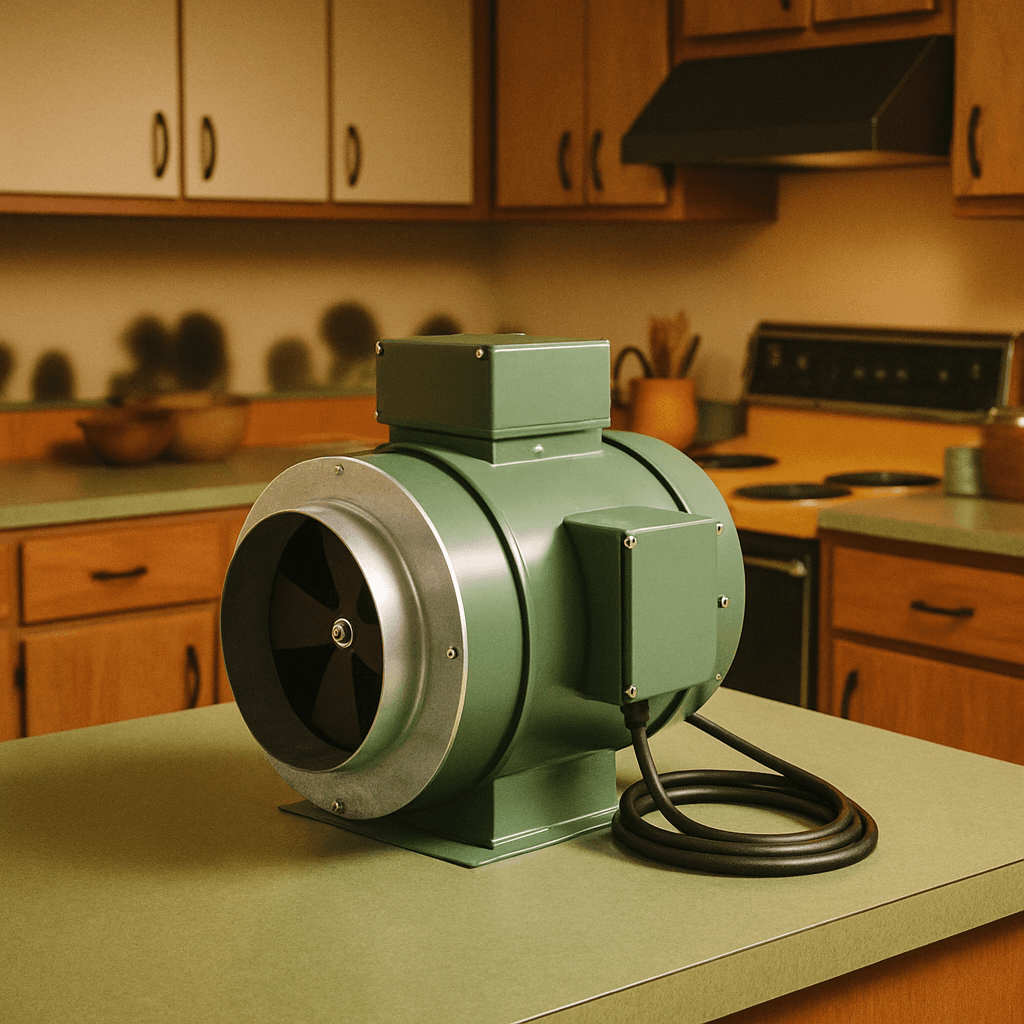 Industrial Range Hood Booster Fan